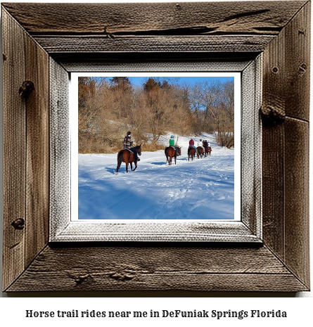 horse trail rides near me in DeFuniak Springs, Florida